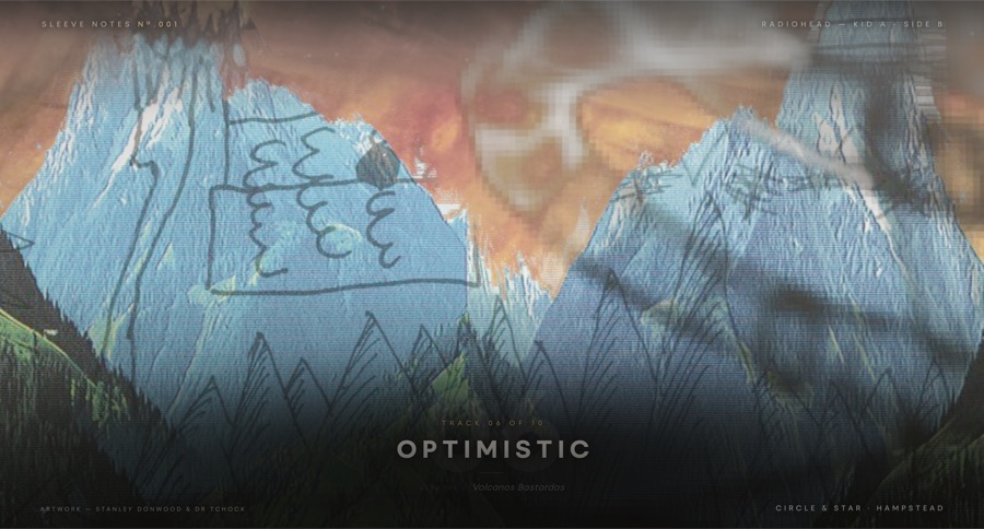 Optimistic — the screen in the room