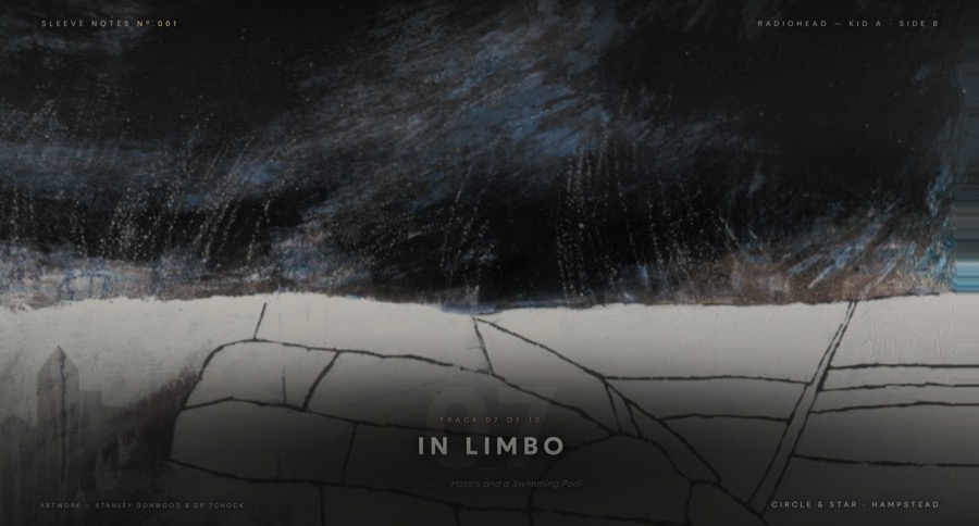 In Limbo — the screen in the room