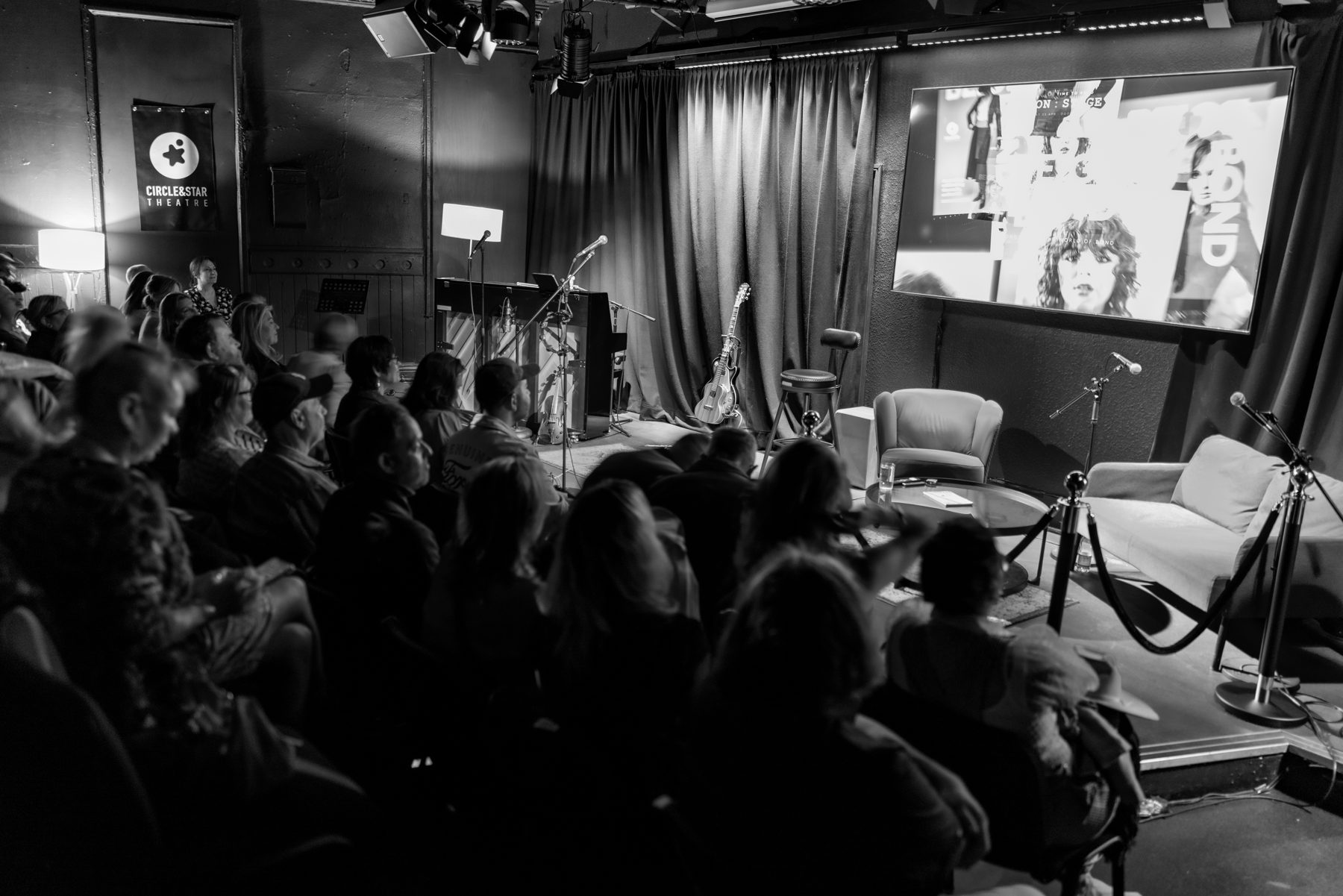 A full house, in their seats